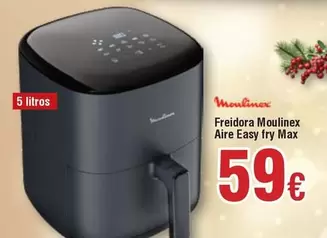 Oferta de Moulinex - Freidora Aire Easy Fry Max por 59€ en Froiz