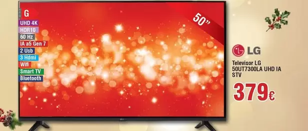 Oferta de LG - Televiseur Oled Qled Uhd por 379€ en Froiz