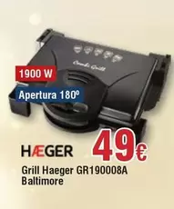 Oferta de Haeger - Grill por 49€ en Froiz