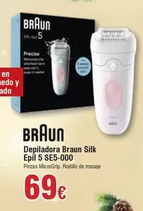 Oferta de Braun - Depiladora  Silk Epil 5 Se5-000 por 69€ en Froiz