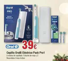 Oferta de Oral B - Cepillo Electrico Pack Pro 1 por 39€ en Froiz