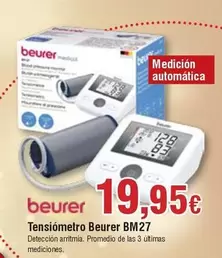 Oferta de Beurer - Tensiometro BM27 por 19,95€ en Froiz