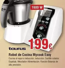 Oferta de Taurus - Robot De Cocina Mycook Easy por 199€ en Froiz