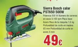 Oferta de Sierra - Sierra 50w Pst650 por 49€ en Froiz