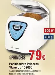 Oferta de Princess - Panificadora 152006 por 79€ en Froiz