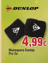 Oferta de Dunlop - Munequera Pro 2u por 4,99€ en Froiz