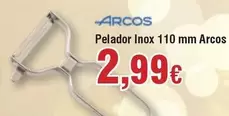 Oferta de Arcos - Pelador Inox 110 Mm por 2,99€ en Froiz