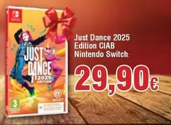 Oferta de Nintendo - Just Dance 2025 Edition Clab por 29,9€ en Froiz