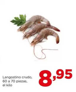 Oferta de Langostino Crudo por 8,95€ en Alimerka