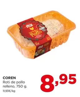 Oferta de Coren - Roti De Pollo Relleno por 8,95€ en Alimerka