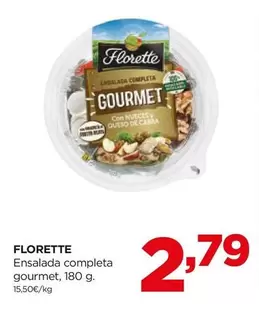 Oferta de Florette - Ensalada Completa Gourmet por 2,79€ en Alimerka