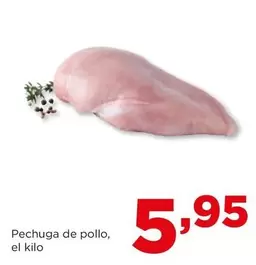 Oferta de Pechuga De Pollo por 5,95€ en Alimerka