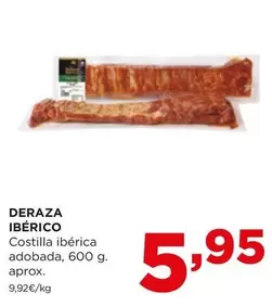 Oferta de Deraza -  Ibérico por 5,95€ en Alimerka