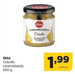 Oferta de Ibsa - Cebolla Caramelizada por 1,99€ en Alimerka