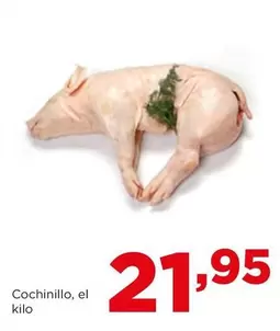 Oferta de Cochinillo por 21,95€ en Alimerka