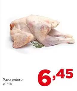 Oferta de Pavo -  Entero por 6,45€ en Alimerka