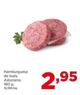 Oferta de La Asturiana - Hamburguesa De Buey por 2,95€ en Alimerka