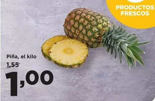 Oferta de Piña por 1€ en Alimerka