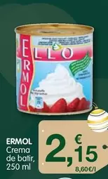 Oferta de Ermol - Crema De Batir por 2,15€ en CashDiplo