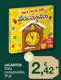 Oferta de Lacasitos - Plato Campanadas por 2,42€ en CashDiplo