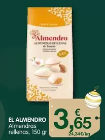 Oferta de El Almendro - Almendras Rellenas por 3,65€ en CashDiplo