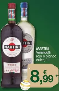 Oferta de Martini - Vermouth Rojo O Blanco Dulce por 8,99€ en CashDiplo