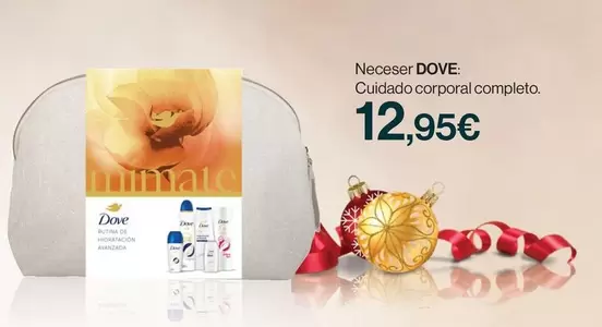 Oferta de Dove - Neceser Cuidado corporal completo por 12,95€ en Supercor