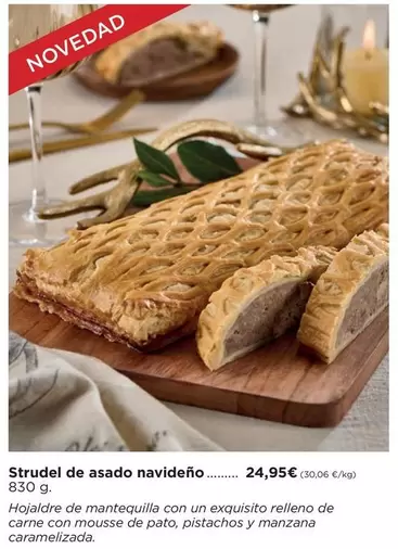 Oferta de Pato - Strudel De Asado Navideño por 24,95€ en Supercor