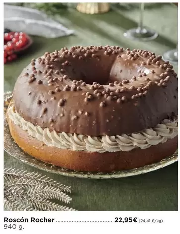 Oferta de Roscón Rocher por 22,95€ en Supercor