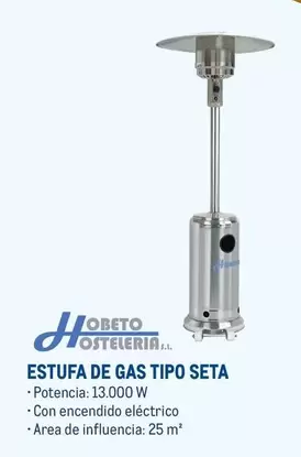 Oferta de Estufa De Gas Tipo Seta en Makro