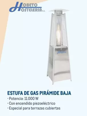 Oferta de Estufa De Gas Piramide Baja en Makro