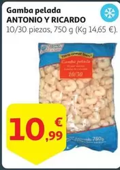 Oferta de Antonio y Ricardo - Gamba Pelada por 10,99€ en Alcampo