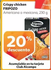 Oferta de Fripozo - Crispy Chicken en Alcampo