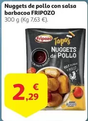 Oferta de Fripozo - Nuggets De Pollo Con Salsa Barbacoa por 2,29€ en Alcampo