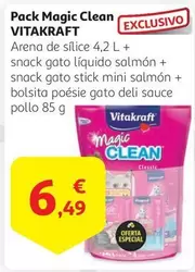 Oferta de Vitakraft - Pack Magic Clean por 6,49€ en Alcampo