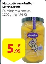 Oferta de Mensajero - Melocotón En Almíbar por 5,95€ en Alcampo