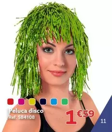 Oferta de Peluca Disco por 1,59€ en GiFi