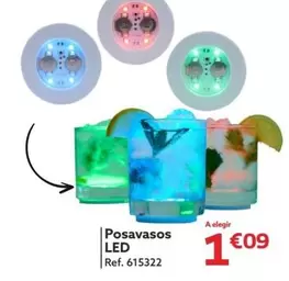 Oferta de Posavasos Led por 1,09€ en GiFi