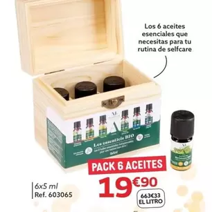 Oferta de Bio - 6x5 Ml por 19,9€ en GiFi