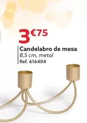 Oferta de Candelabro De Mesa por 3,75€ en GiFi