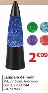 Oferta de Funciona - Lámpara De Neon por 2,99€ en GiFi