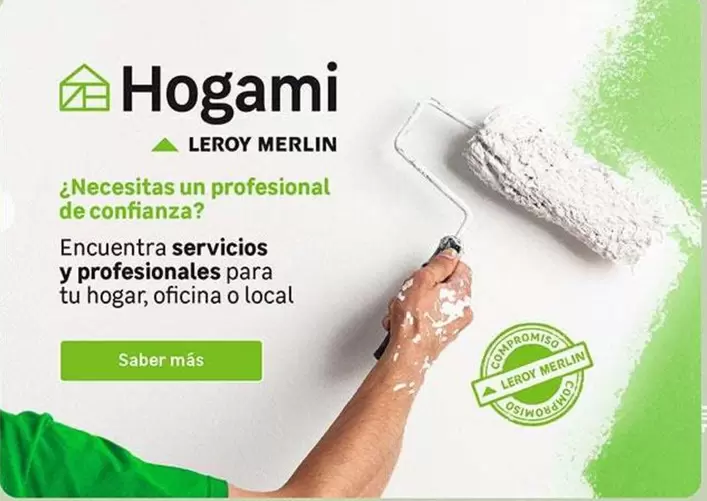 Oferta de Leroy - Encuentra Servicios Y Profesionales Para Tu Hogar, Oficina O Local en Leroy Merlin