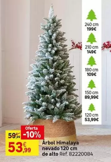 Oferta de Arbol Himalaya Nevado 120 cm De Alto por 53,99€ en Leroy Merlin