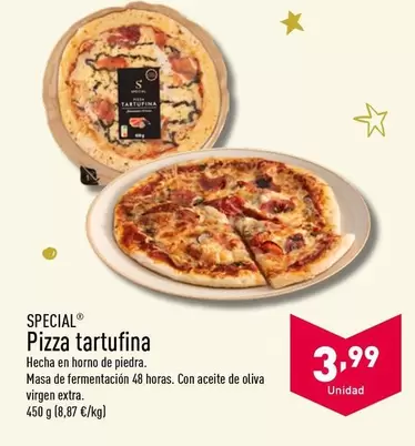 Oferta de Special - Pizza Tartufina por 3,99€ en ALDI