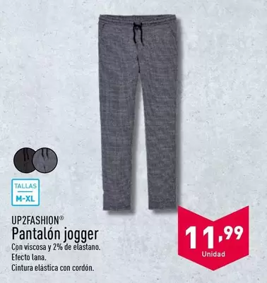 Oferta de Up2fashion - Pantalon Jogger por 11,99€ en ALDI