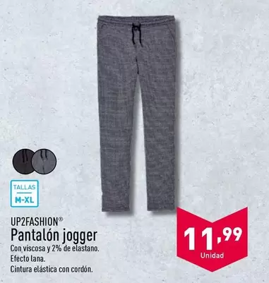 Oferta de Up2fashion - Pantalon Jogger por 11,99€ en ALDI