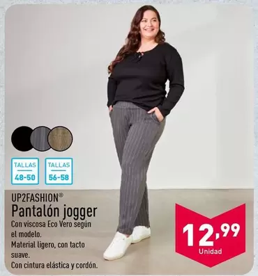 Oferta de Up2fashion - Pantalon Jogger por 12,99€ en ALDI