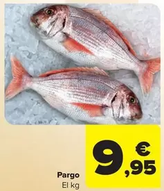 Oferta de Pargo por 9,95€ en Carrefour Market