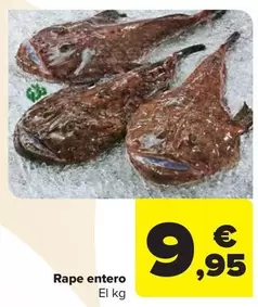 Oferta de Rape Entero por 9,95€ en Carrefour Market