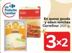 Oferta de Carrefour - En Queso Gouda Y Edam Lonchas en Carrefour Market